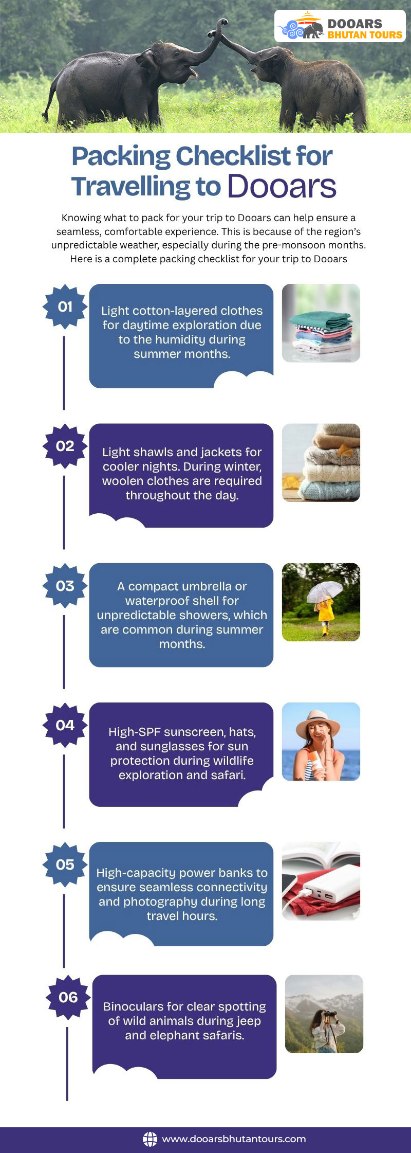 Packing Checklist for Travelling to Dooars
